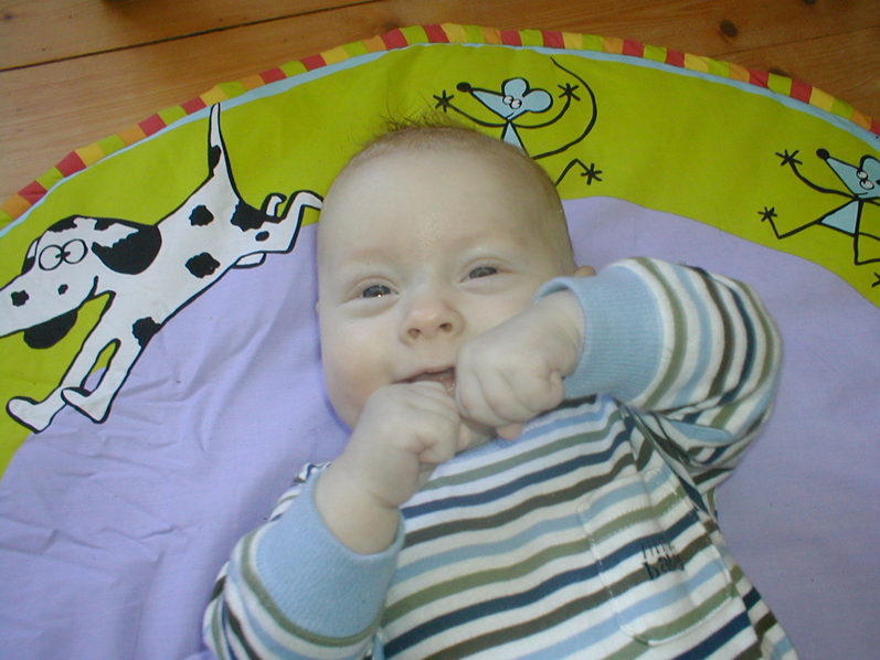 Samuel as a&nbsp;baby