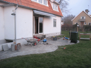 Old terrace (before)