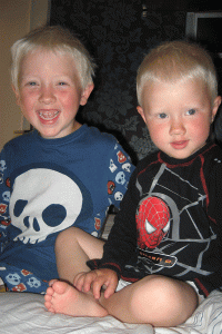 Traditional picture of brothers