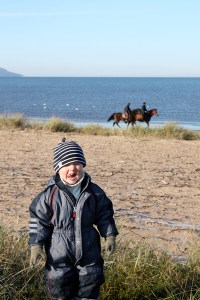 The beach in November