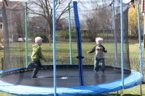 Trampoline time