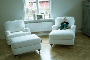 My lounge and my tonsillitis boy