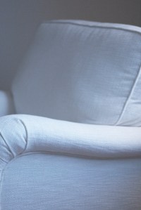 Oxford armchair close-up