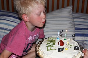 He wanted cake and he got it